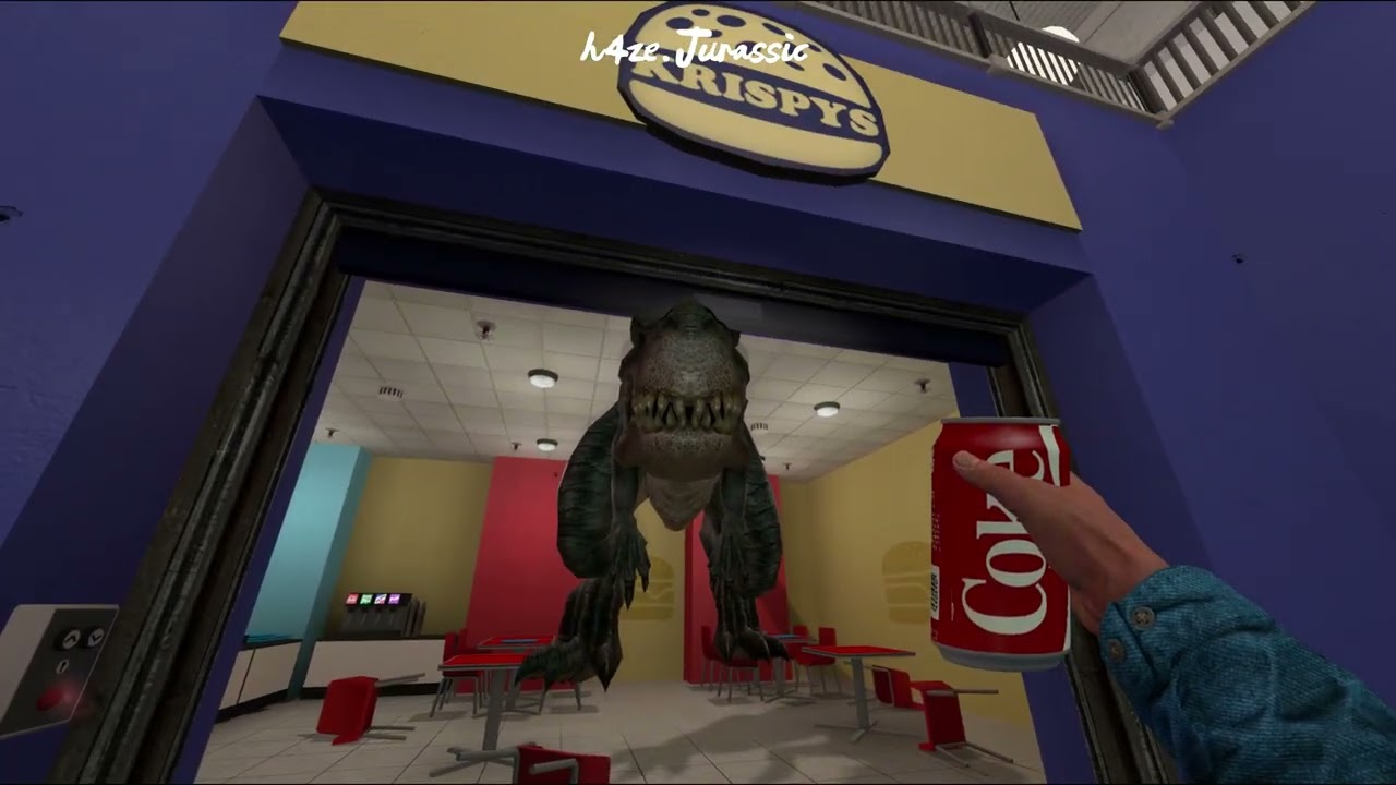 Dinosaurs coming !!! / Garrys Mod Jurassic Park Compilation #1