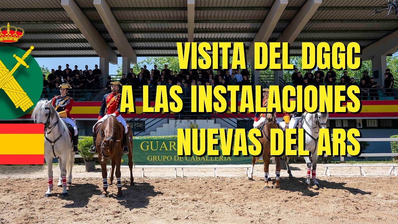 El DGGC visita las nuevas instalaciones de la Agrupación de Reserva y Seguridad en Valdemoro.