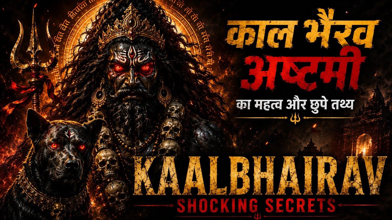 काल भैरव के चौंकाने वाले रहस्य — वो सच जो शायद आपको नहीं पता | Kaal Bhairav Mystery | #kaalbhairav 
