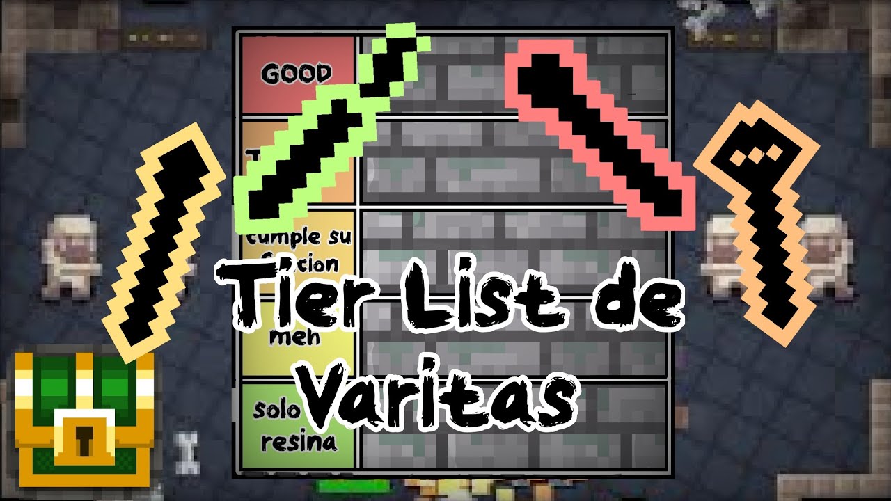 Tier List de Varitas || Shattered pixel dungeon