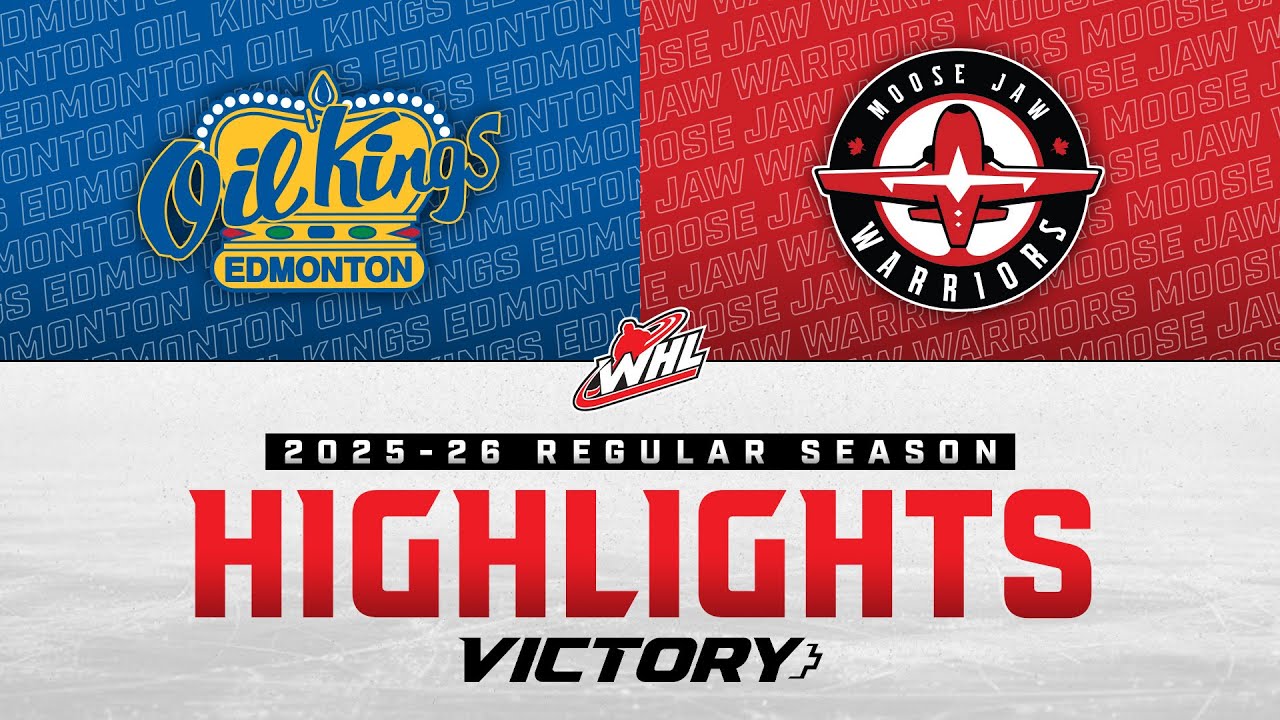 Edmonton Oil Kings at Moose Jaw Warriors 01/30 | WHL Highlights 2025-26