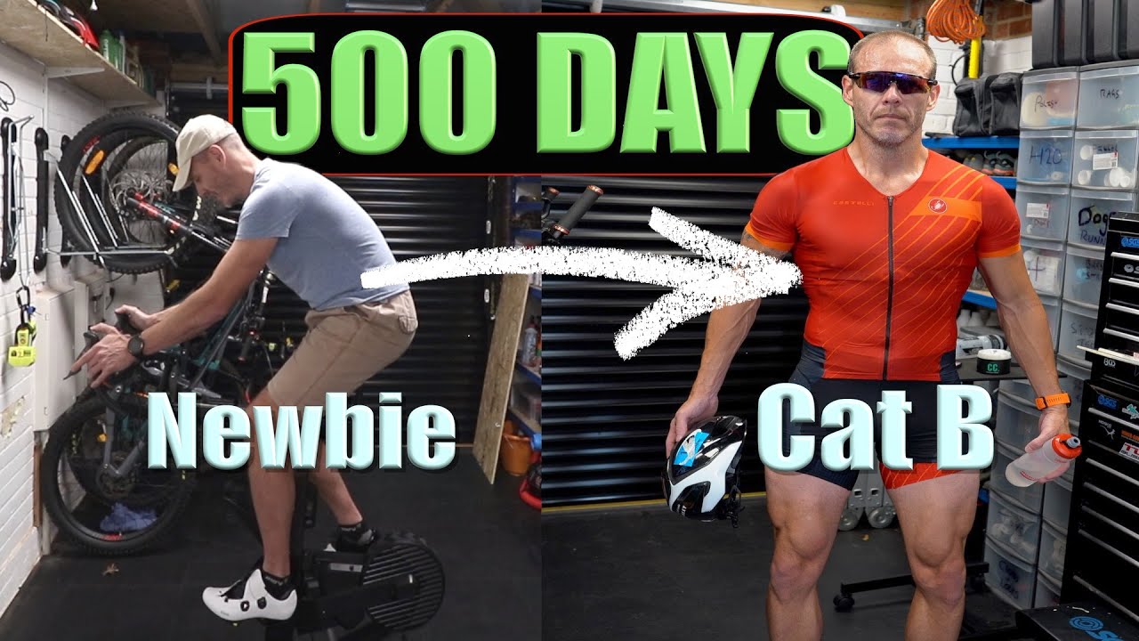 I rode indoors for 500 days and became an above average cyclist