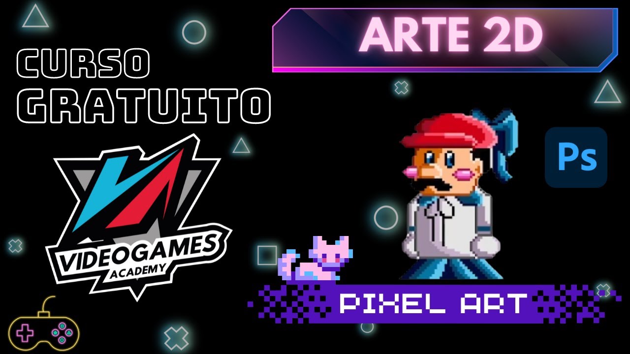 2021 Curso Gratuito Game Design - Arte 2D / Pixel Art