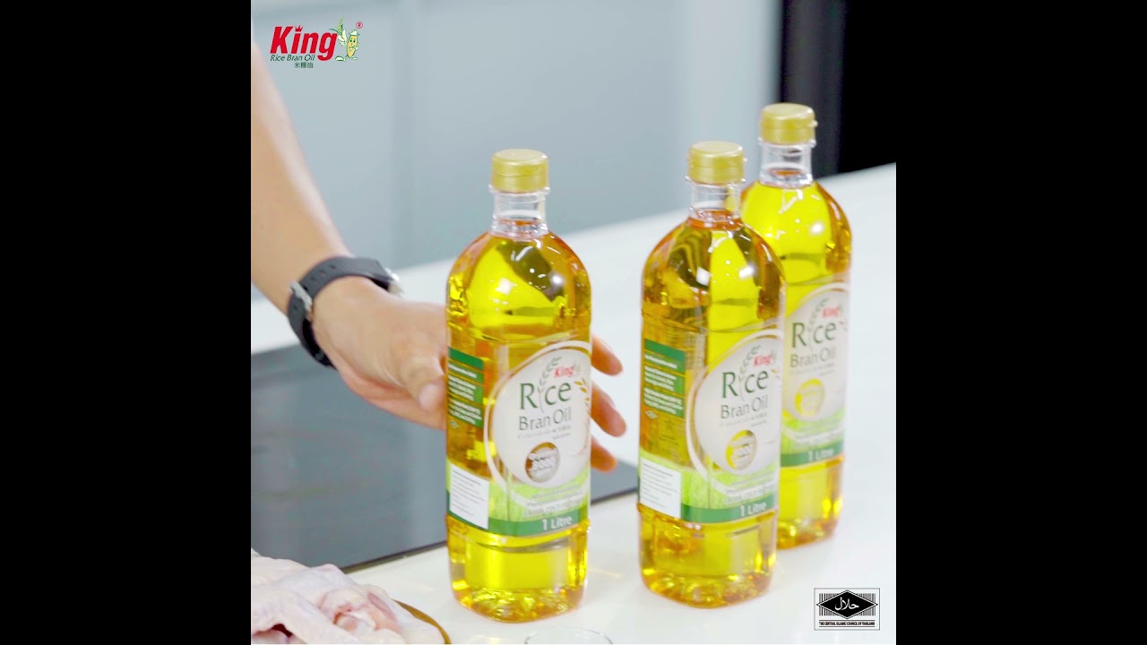 King Rice Bran Oil - Almond Crusted Chicken Wings