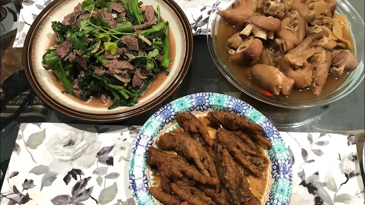 Cuộc Sống Mỹ Vlog 141 ll GIÒ HEO KHO TƯƠNG HỘT, CHÂN GÀ DIM SUM