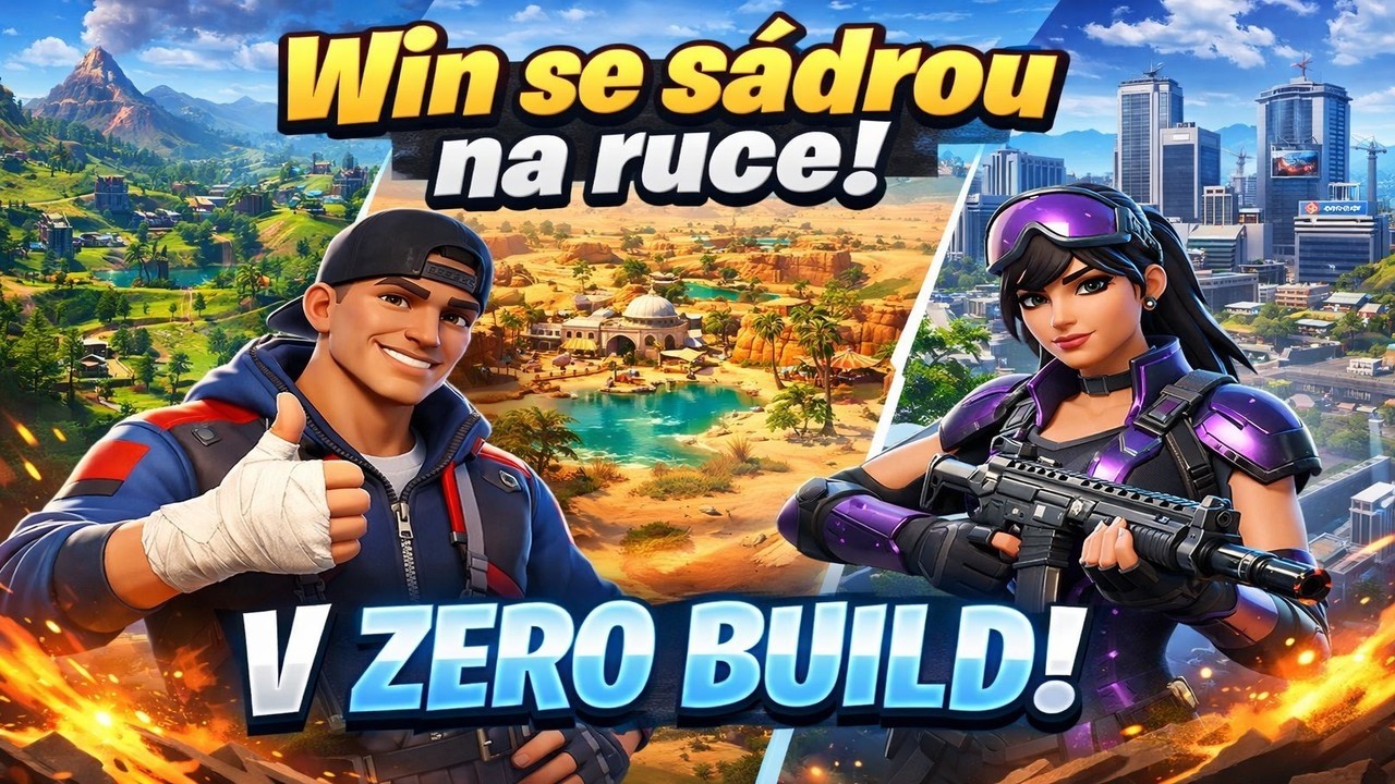 Hraju Fortnite se sádrou na ruce/Fortnite Reload