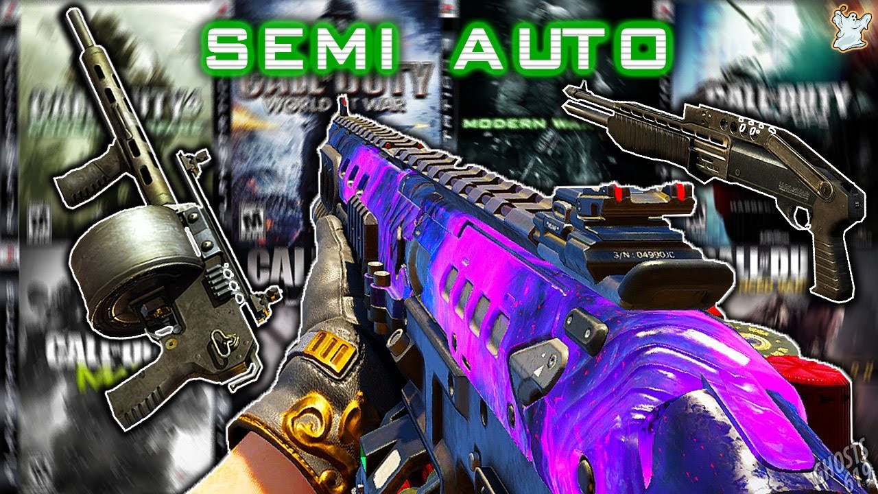 Using EVERY Brecci/Semi Auto Shotgun in Call of Duty