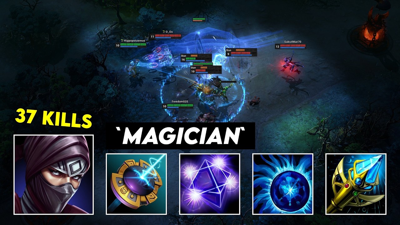 HON Reborn Silhouette - `magician` 37 Kills