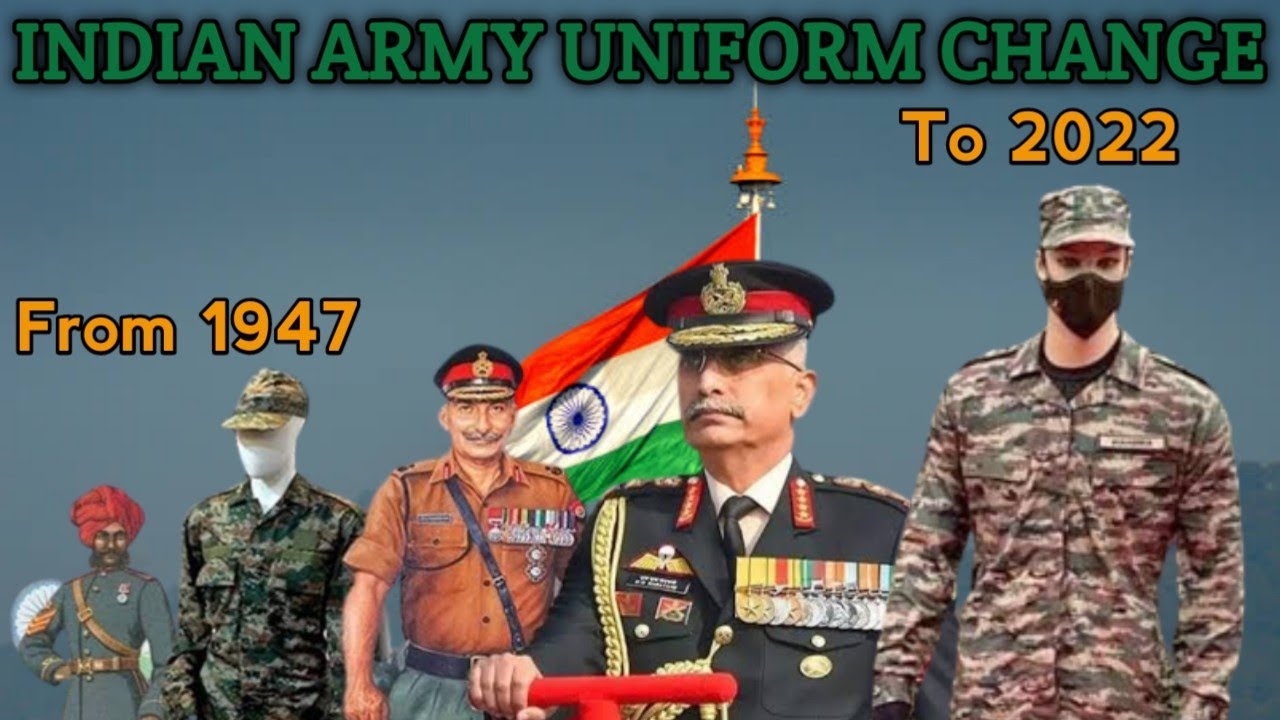 The Evolution Of The Indian Army Uniform From 1947 To Till Now | AN Defence