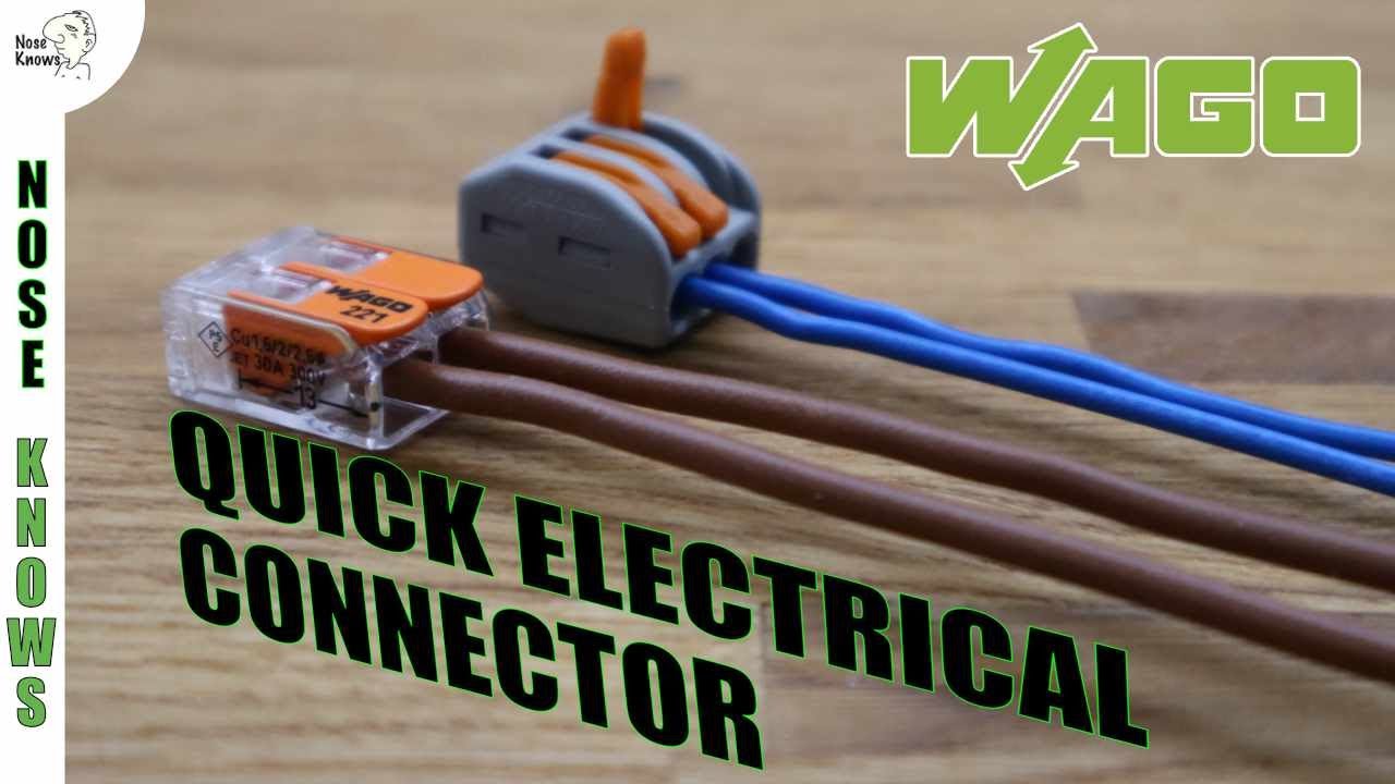 Простая электрическая клеммная колодка / разъем Wago