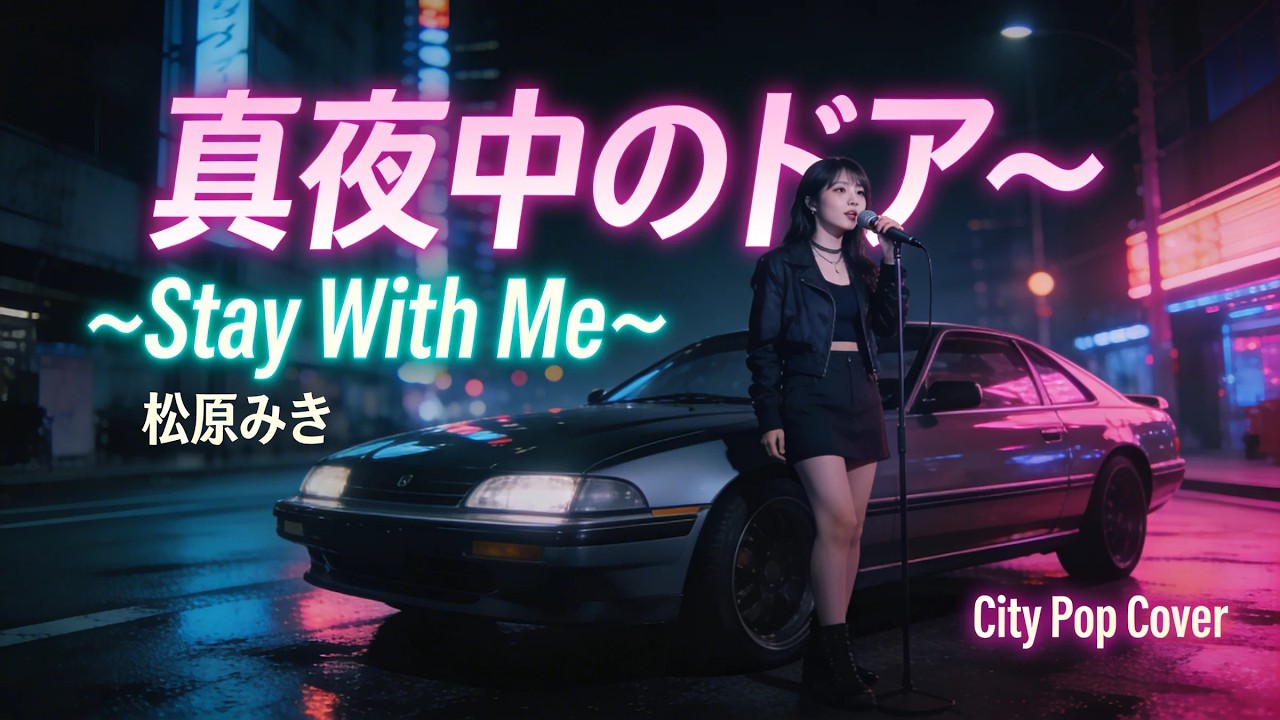 【真夜中のドア〜Stay With Me〜】／松原みき（シティポップカバー）｜忘れられない恋が夜に蘇る