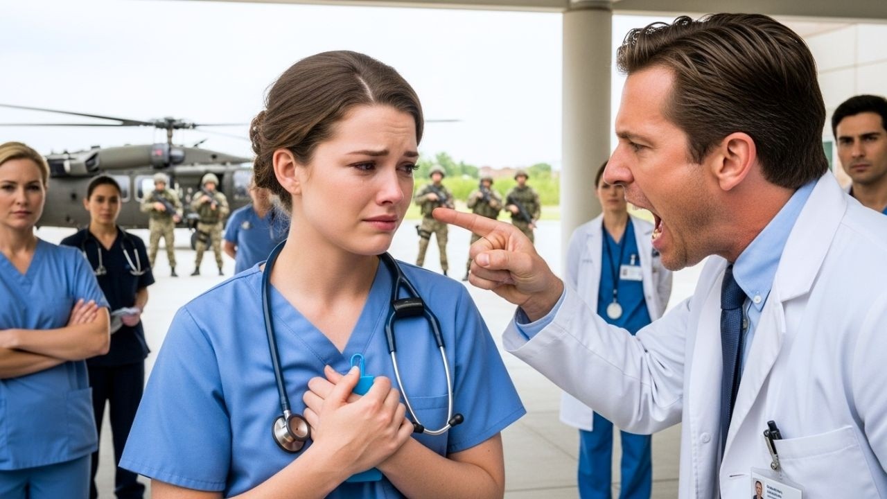 “That Stupid Nurse,” They Mocked — Until a Navy SEAL Helicopter Landed for Her