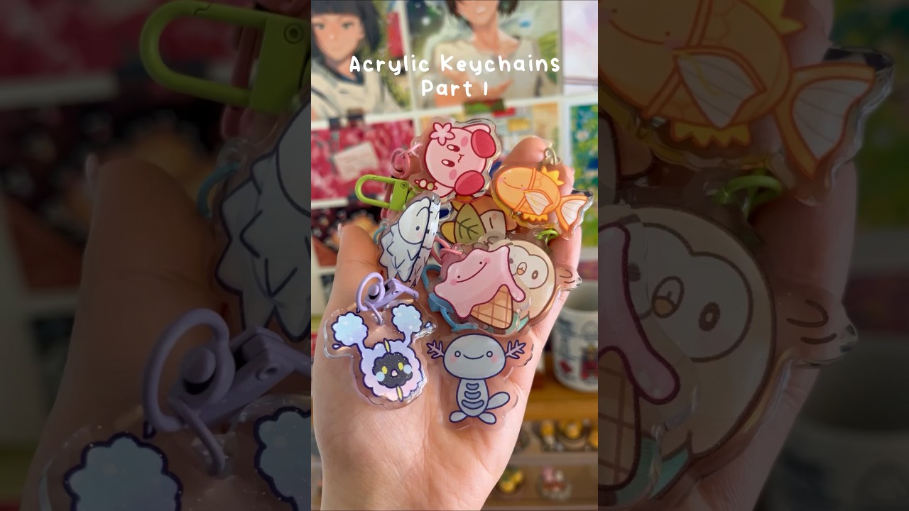 Acrylic Keychains by LittleSaika (Part 1)