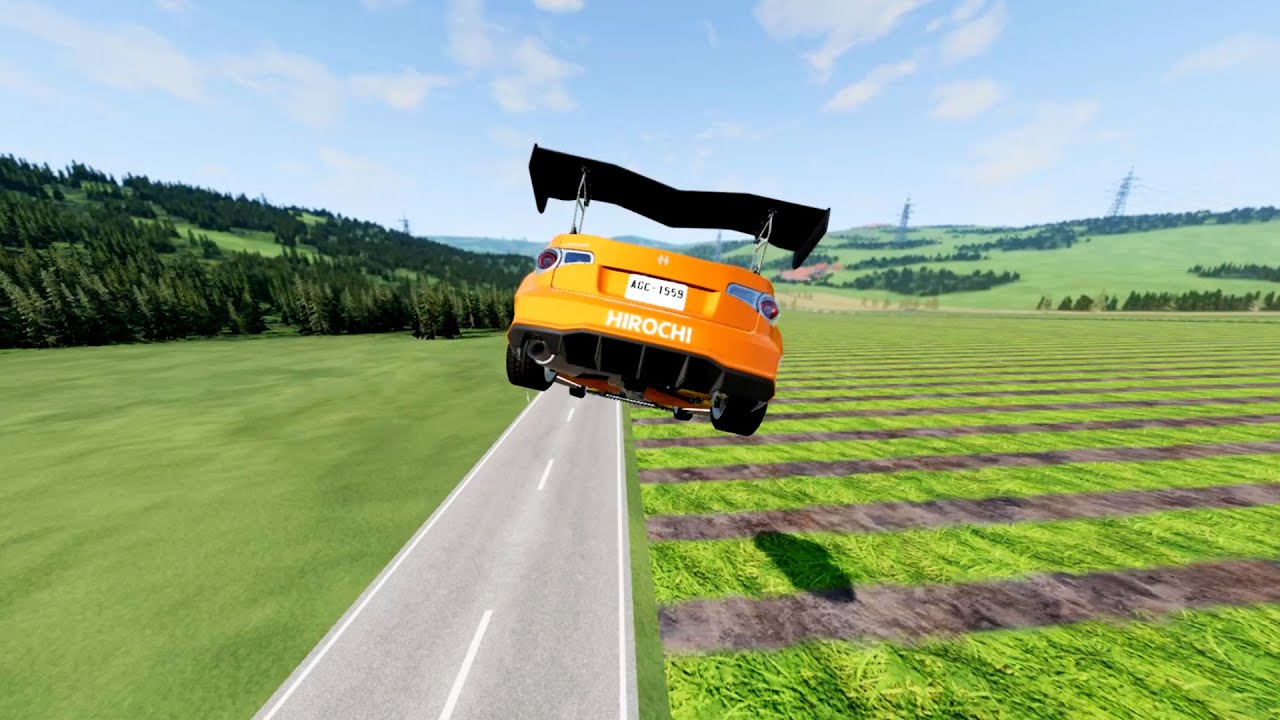 Instant 600 MPH Acceleration: Which BeamNG Car Survives! 🔥 - BeamNG Drive #4