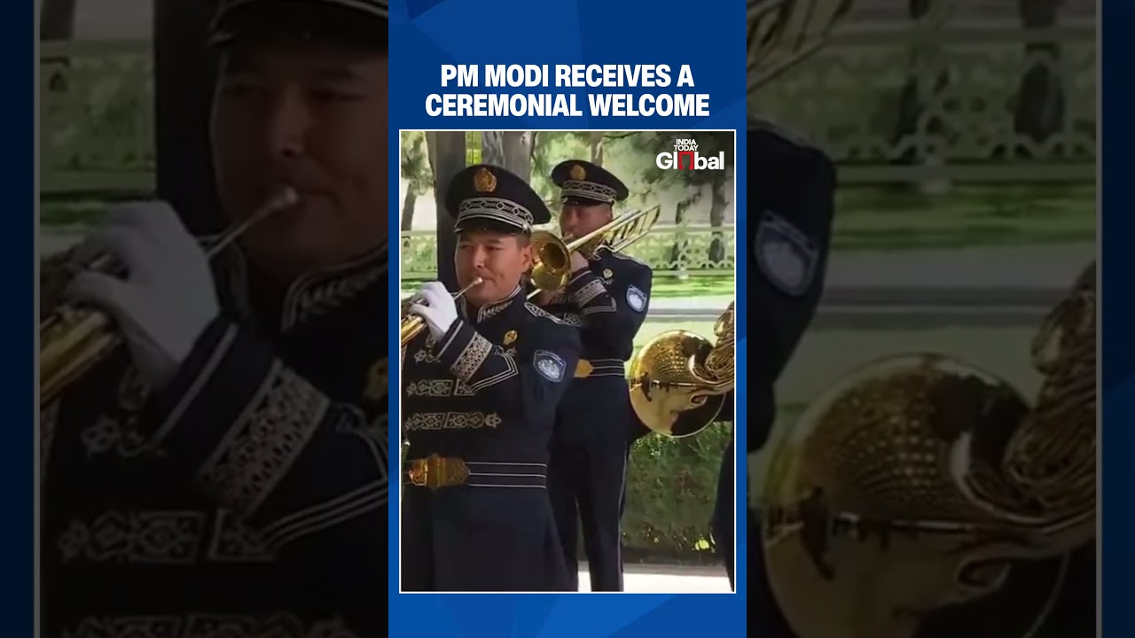 PM Modi Gets Grand Welcome in Uzbekistan as Mirziyoyev Talks Begin to Boost India Ties and Trade