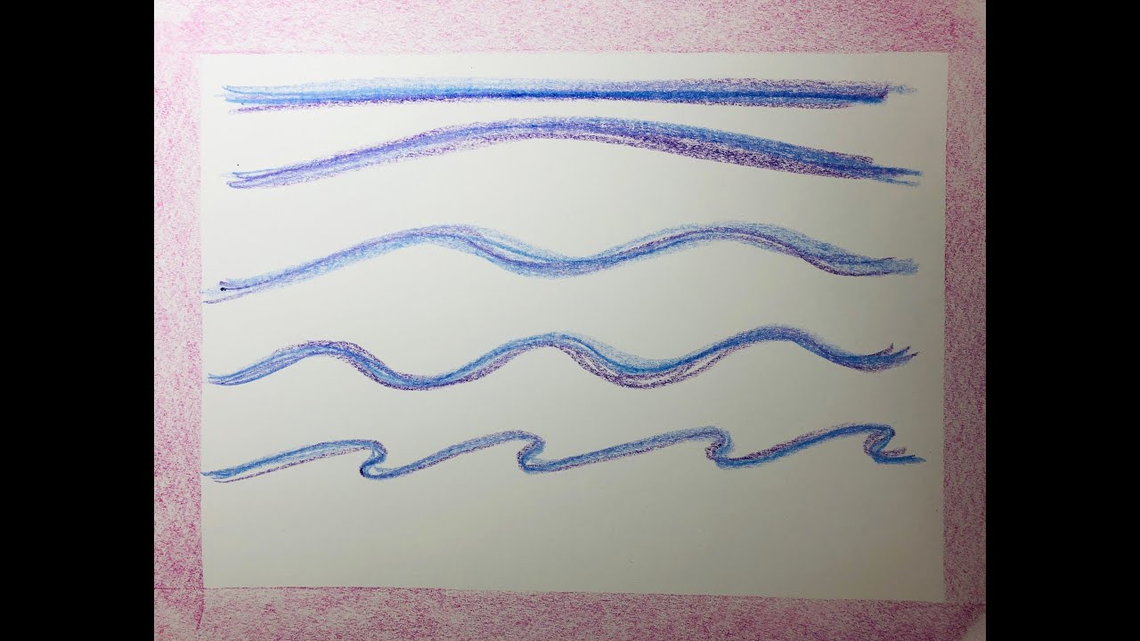 First Grade Form Drawing #3 Waves