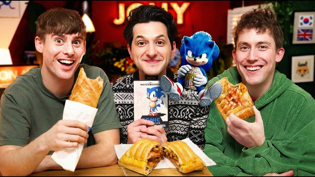 Cheeky Sausage Rolls with Sonic! ft. Ben Schwartz
