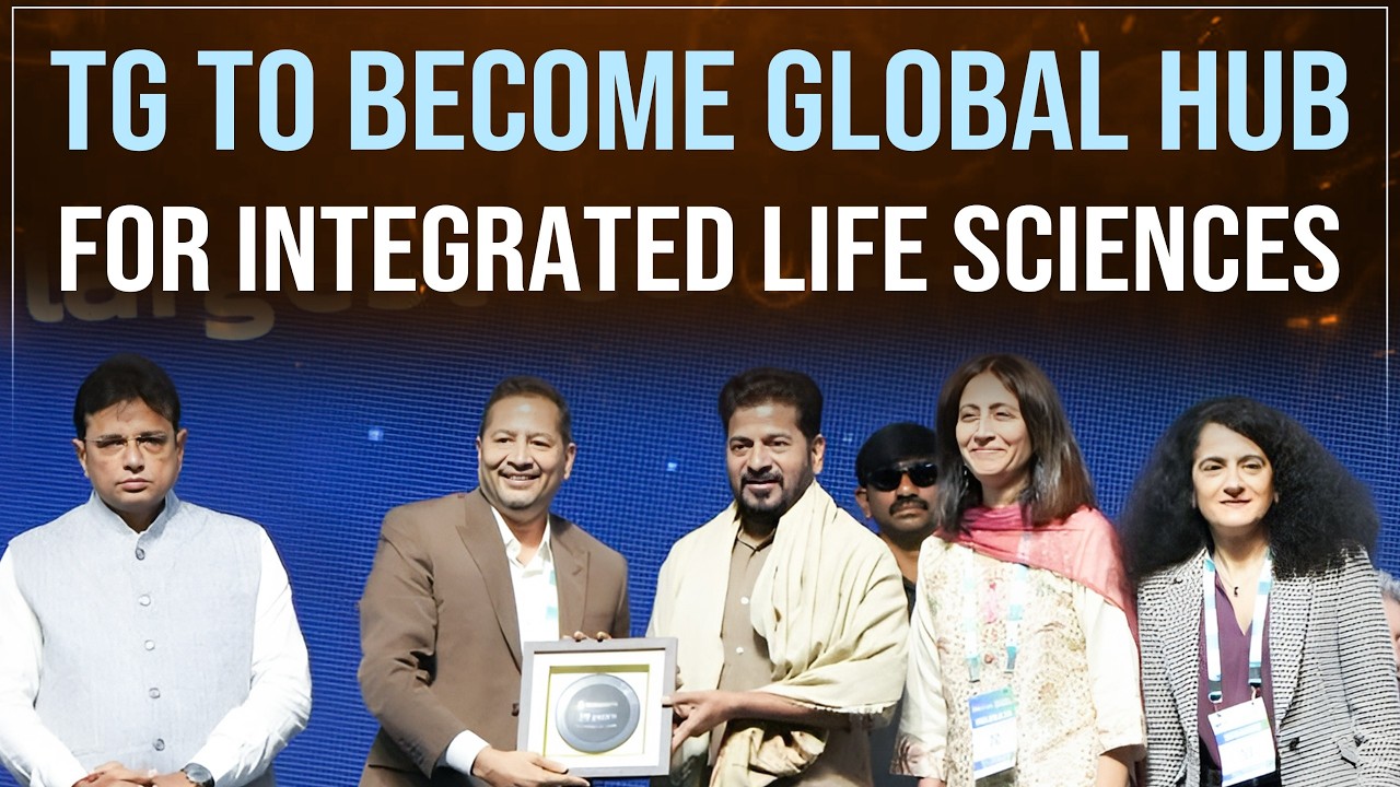 TG to become global hub for integrated life sciences | CM Revanth at Inauguration Of BioAsia 2026