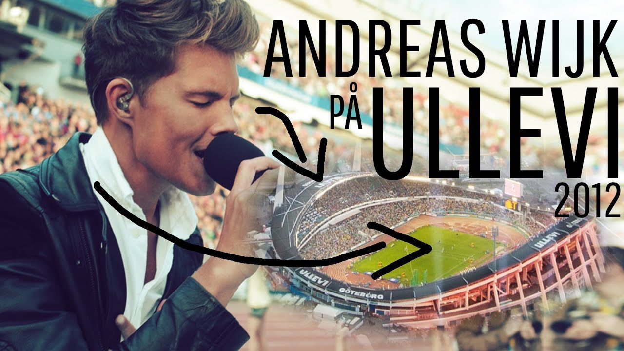 Andreas Wijk @ Ullevi 2012. (Marry You, We are young)
