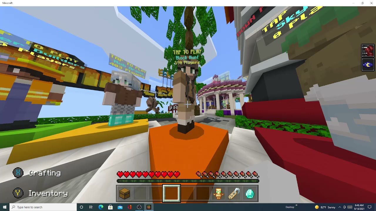 Minecraft servers block hunt part1