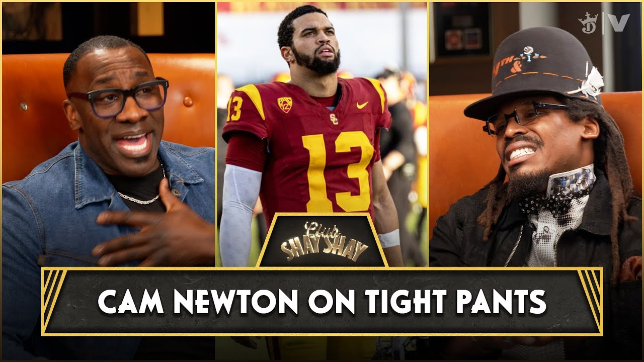 Cam Newton on Tight Pants, Caleb Williams Painting His Nails & Not Having “Juice” like Eli Manning