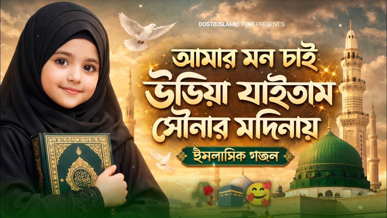 2026 সালের রমজানের নতুন গজল | সোনার মদিনা | Romjaner gojol 2026 | Ramadan nasheed 2026