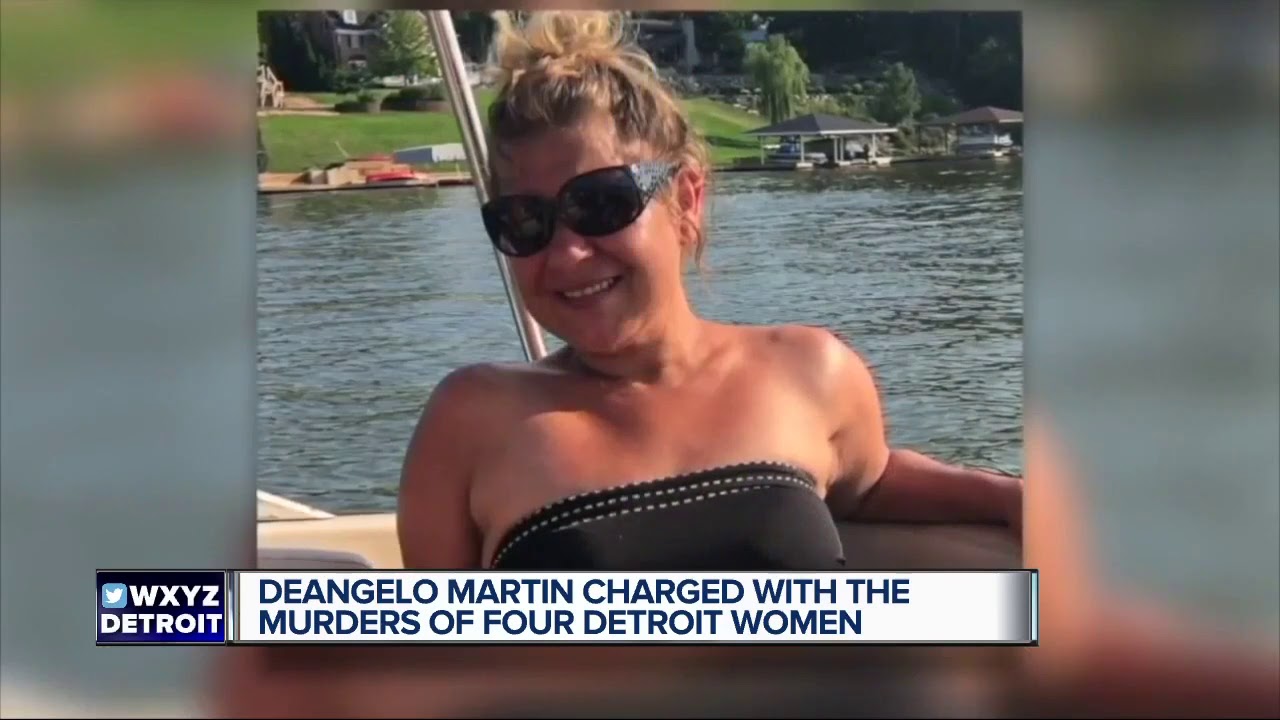 Deangelo Martin arraigned on first-degree meditated Murder charges in the deaths of four women