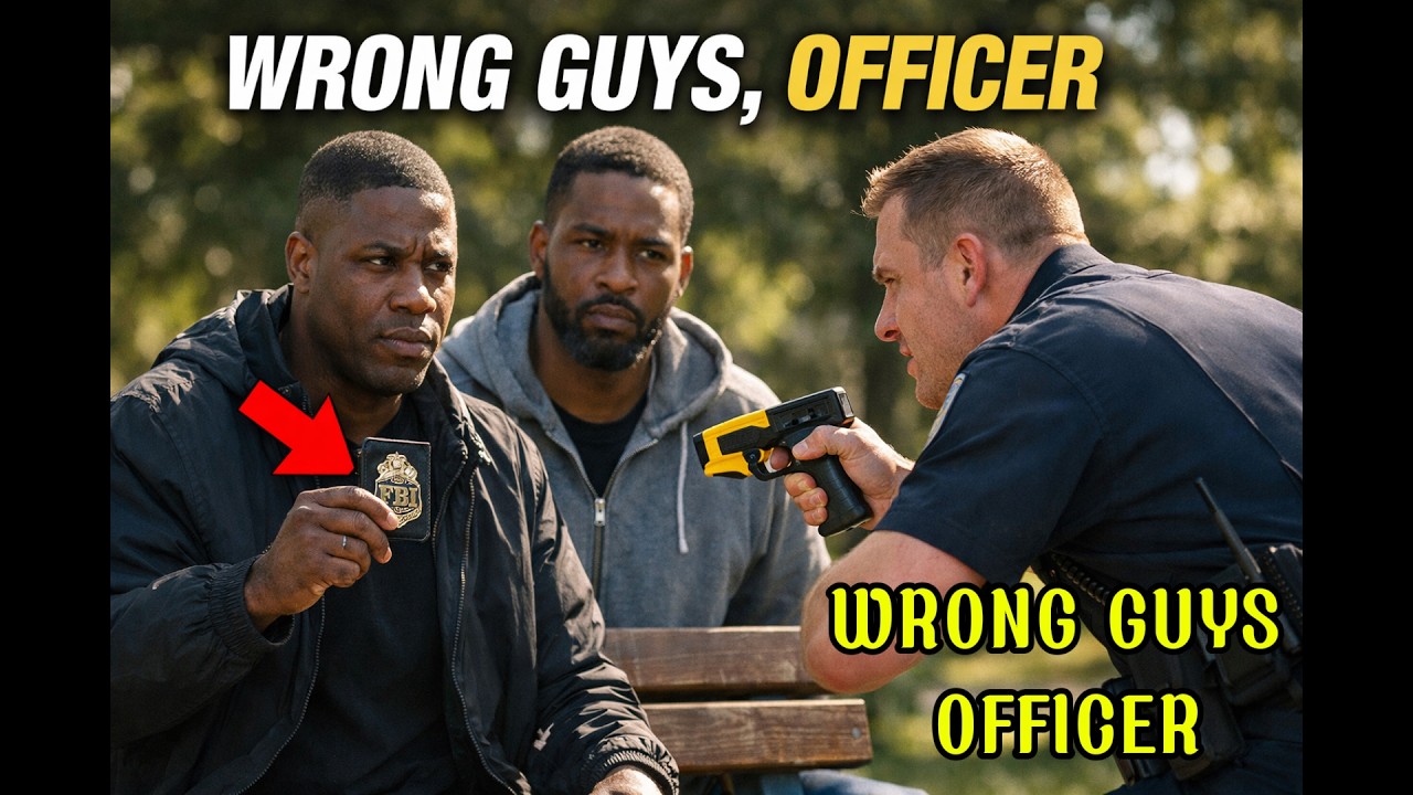 Racist Cop Tries to Arrest Two Black Men on Park Bench — Unaware They’re Undercover FBI Agents...!