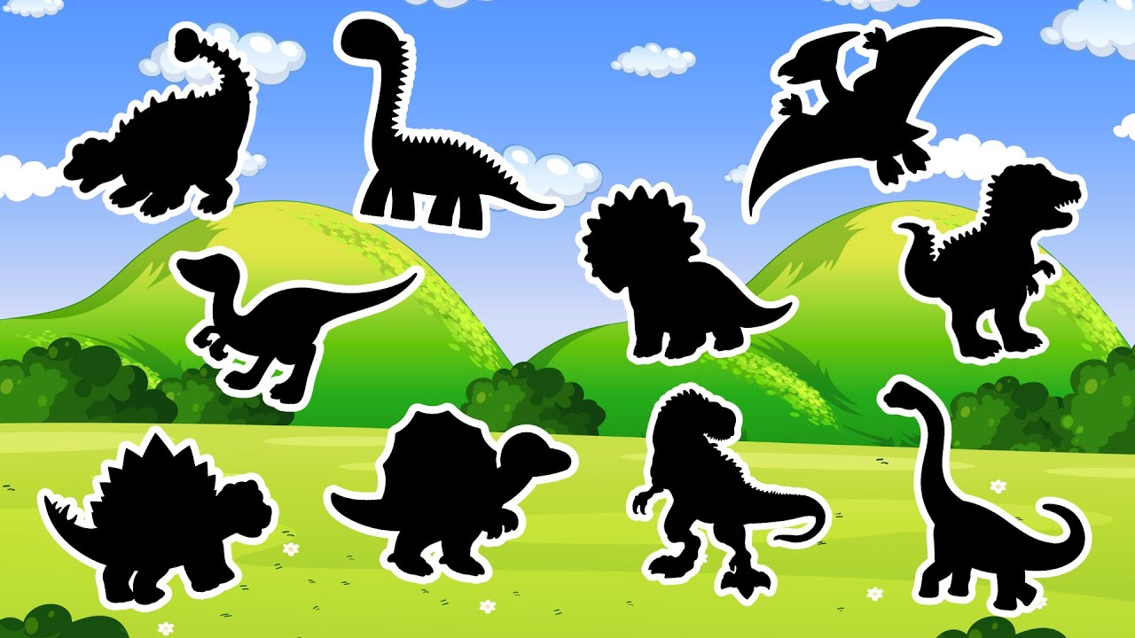 Que Dinossauro é Este? Descubra Pelas Sombras - Desafio Para Crianças! 🦕🦖
