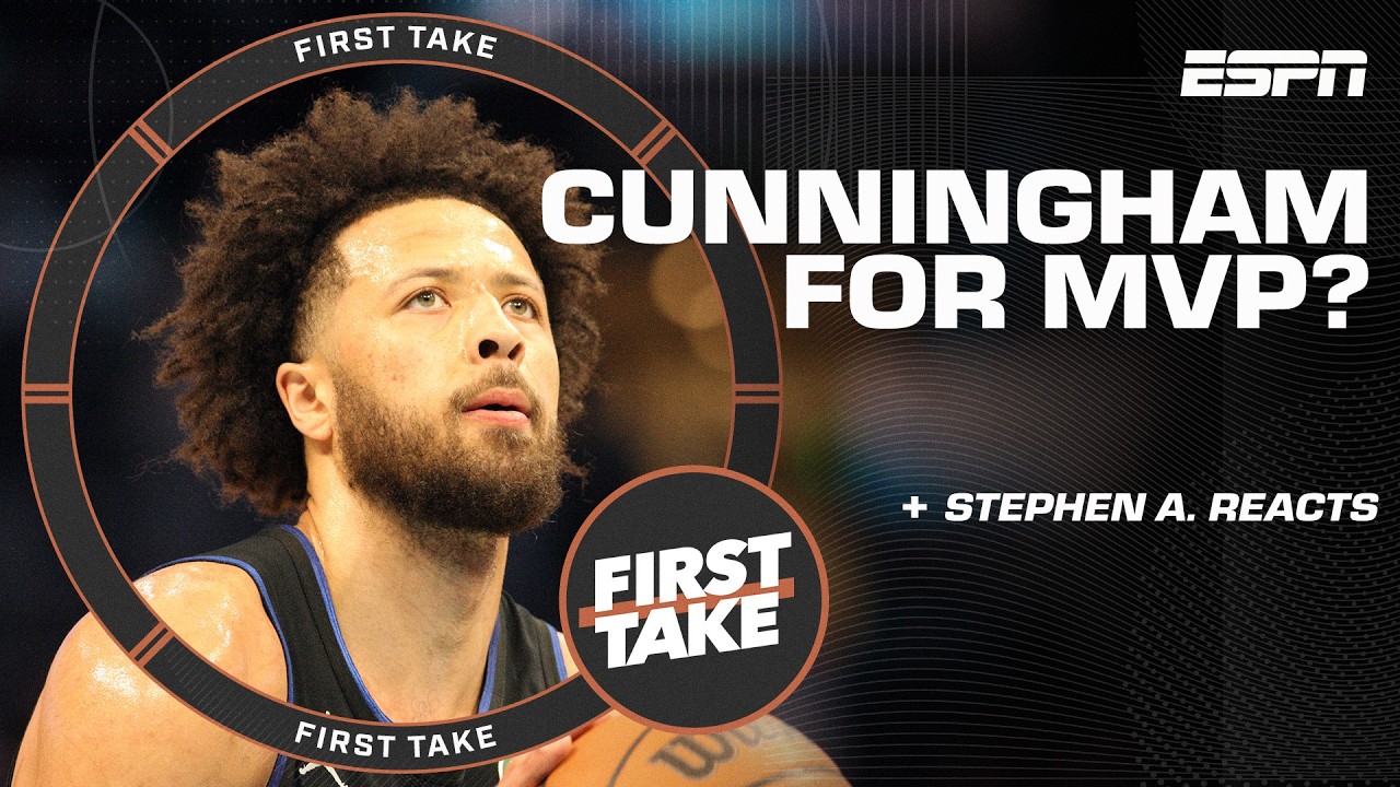 Stephen A. Smith says NBA MVP will come down to THESE TWO PLAYERS 🤔 | First Take
