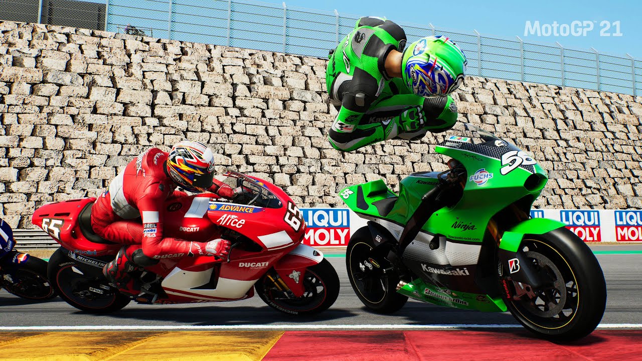 MotoGP 21 - Crash Compilation #15 (PC UHD) [4K60FPS]