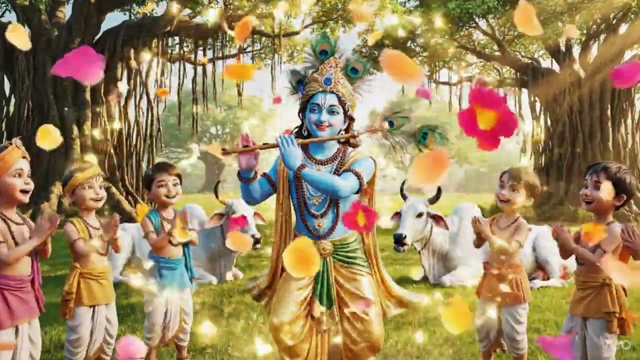 “Naache Nandlala – The Vrindavan Vibe”. I “मुरली बजे, कान्हा नाचे”