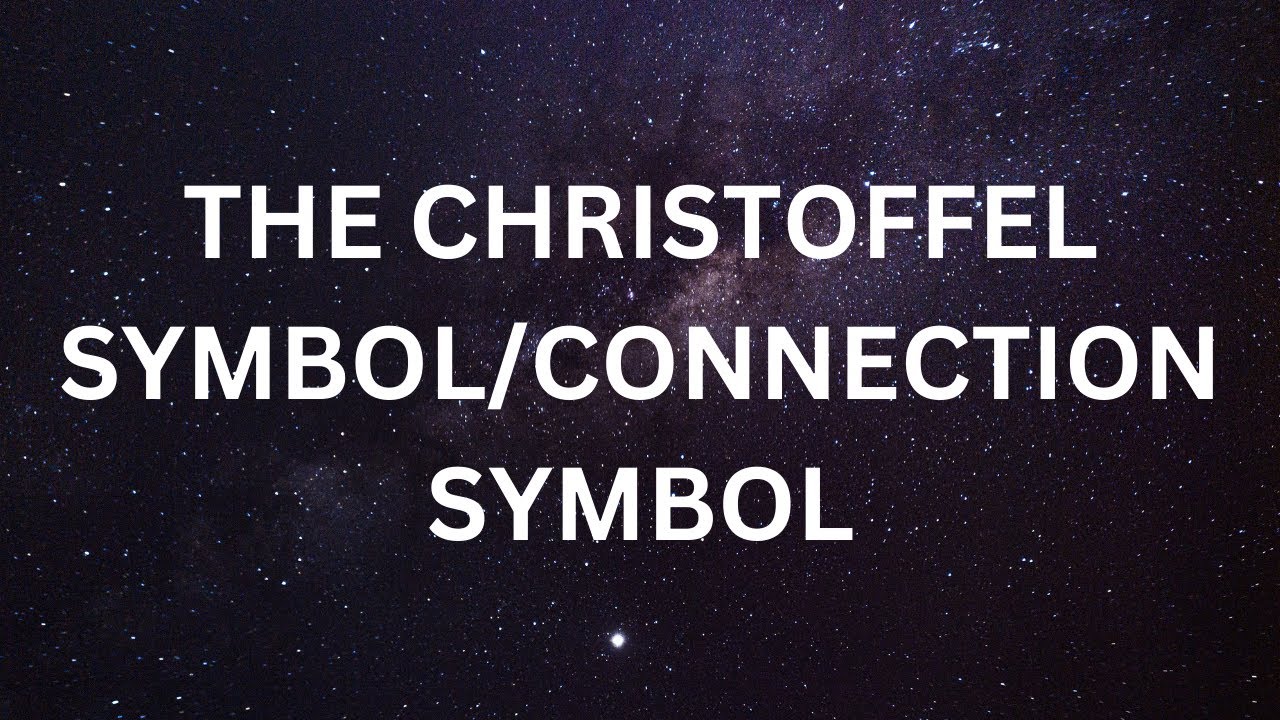 The Christoffel Symbol or The Connection Symbol.