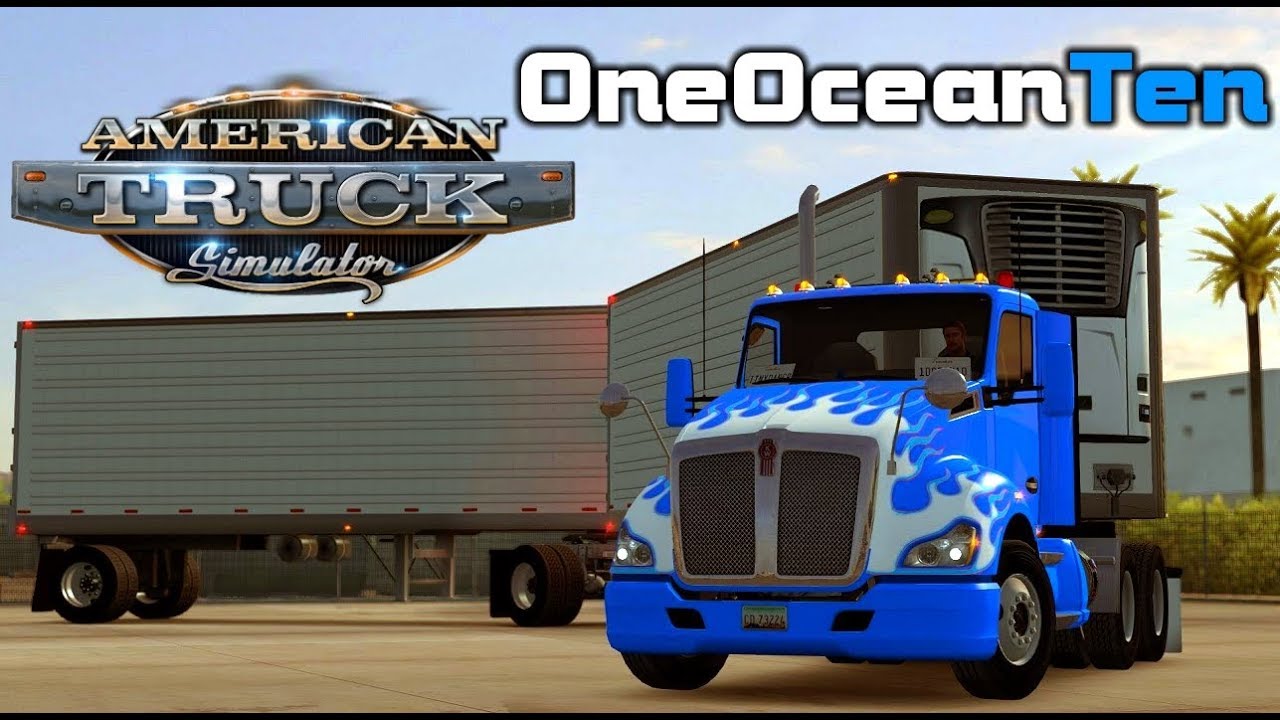American Truck Simulator SP #12 - First Time Pulling A Double Trailer!