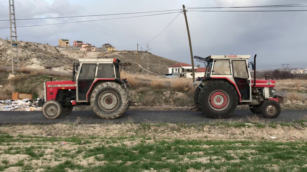 Mf 286 gold Mf 185  france çekişmesi Turbo İntercoll