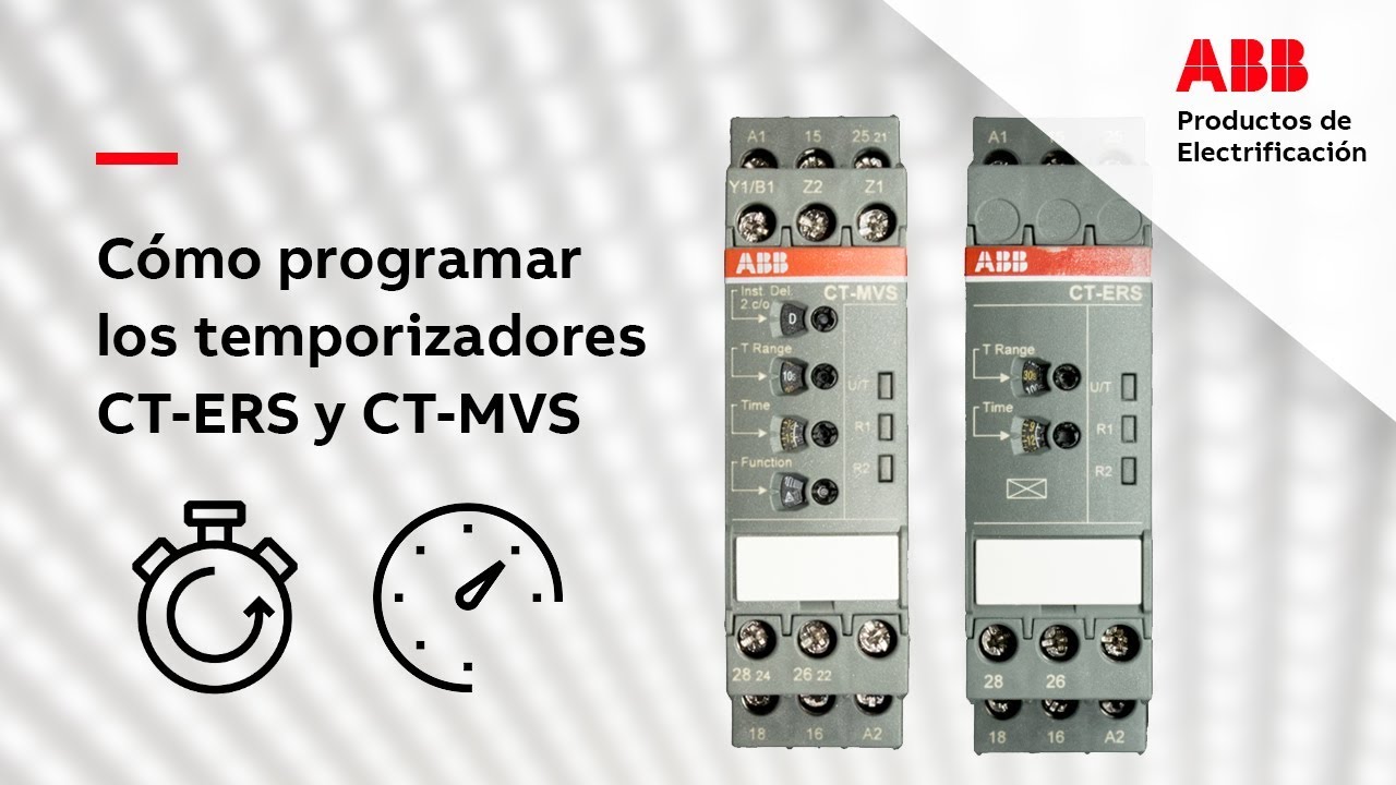 Cómo programar los temporizadores CT-ERS y CT-MVS