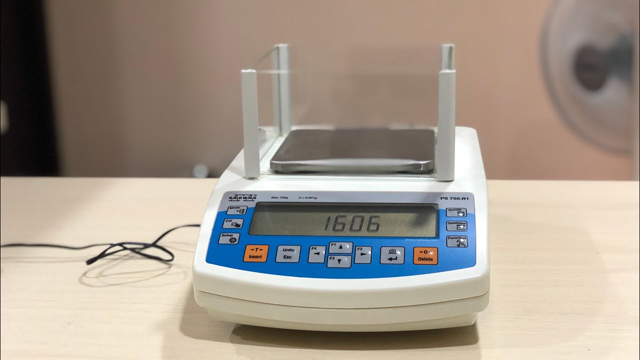 Cân phân tích Radwag PS750 (R1/R2 - 750g/0,001g)