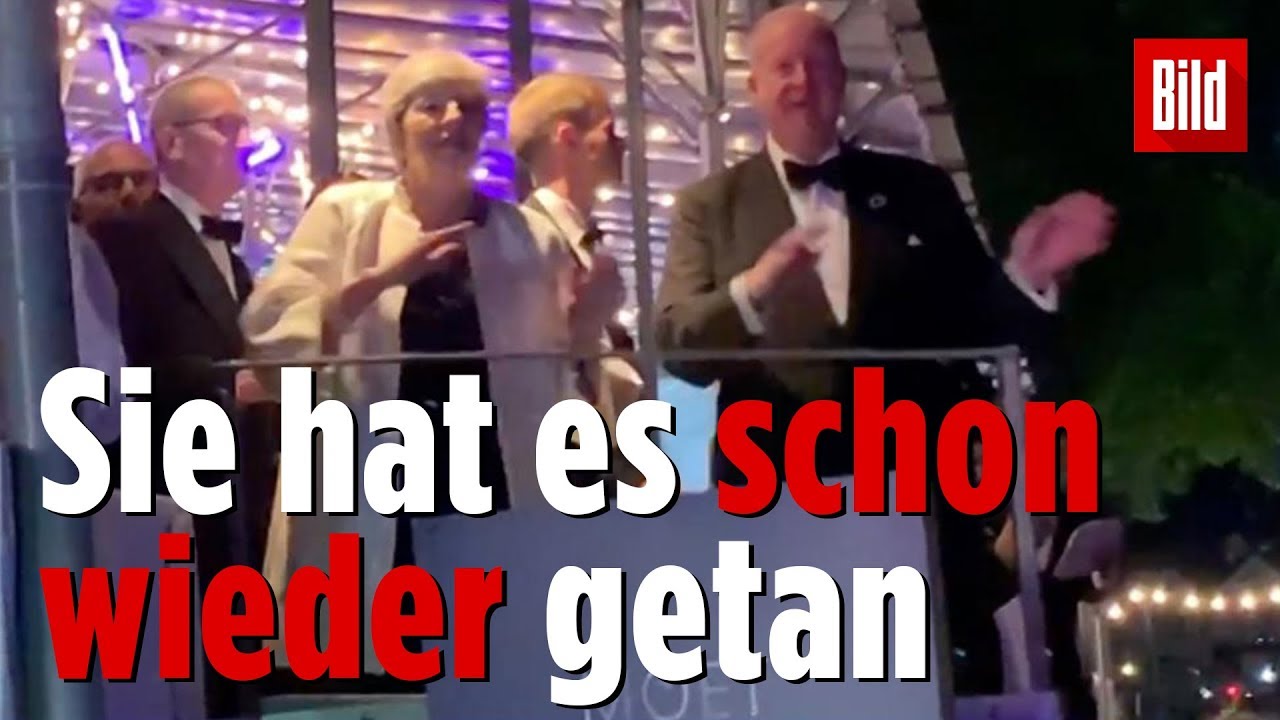 Sie trotzt dem Spott: Theresa May tanzt wieder zu “Dancing Queen”