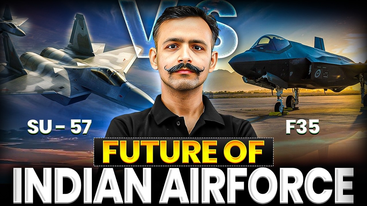 Future of the Indian Air Force 🇮🇳 | Su-57 vs F-35: Which Fighter Jet is Better ⁉️ | Join IAF | DW