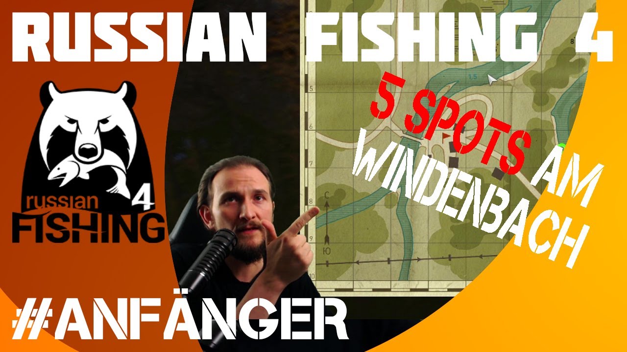 Russian Fishing 4 #5 SPOTS - Windenbach