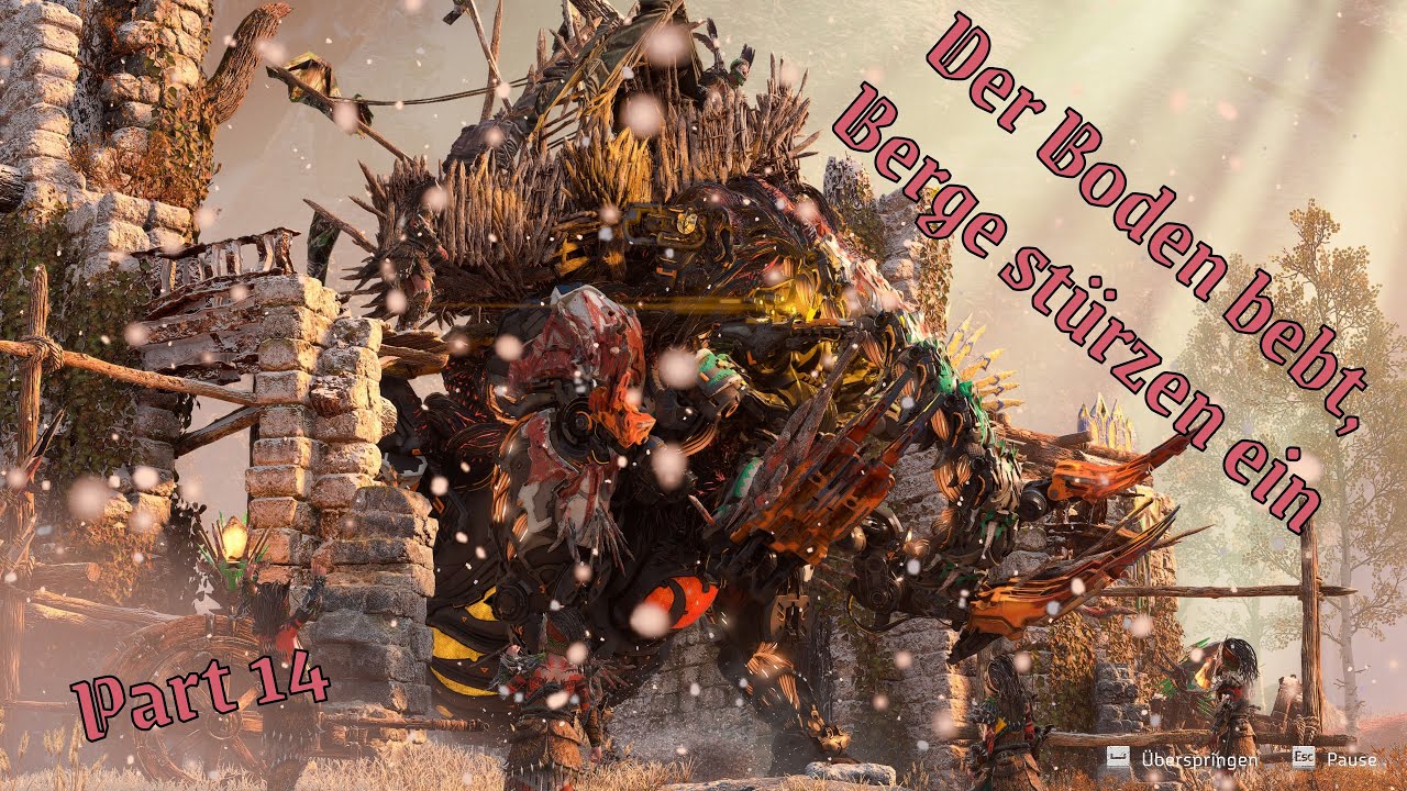Horizon Forbidden West - Der Boden bebt, Berge stürzen ein - Let's Play (Ultraschwer) Part 14