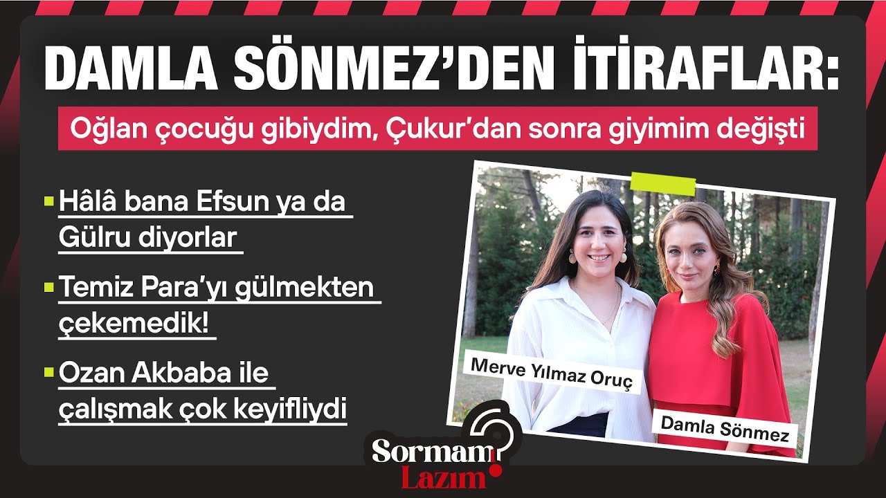 Damla Sönmez’den itiraflar: “Çukur’dan sonra giyimim değişti!”