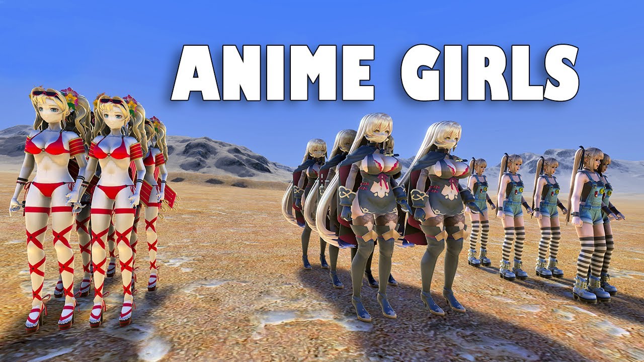 12 EPIC BATTLE OF ANIME GIRLS | Ultimate Epic Battle Simulator | UEBS