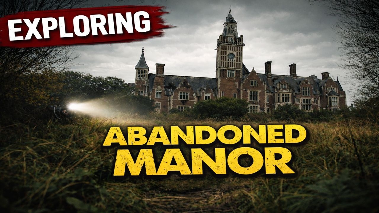 We explore this ABANDONED manor taken over by nature!