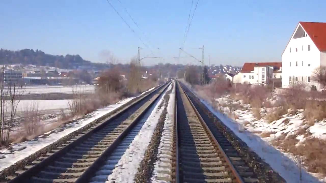 ET 420 Führerstandsmitfahrt Renningen-Malmsheim