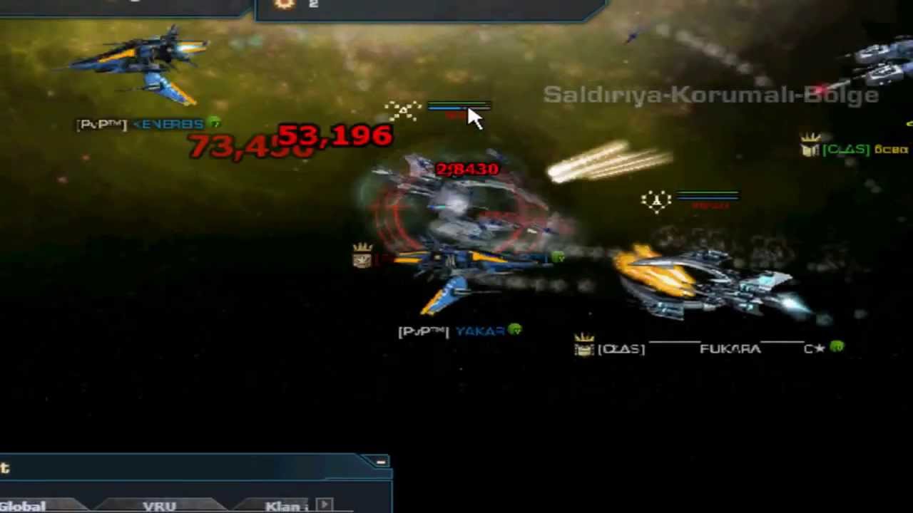 Darkorbit Tr1 CLAS Klanı Pvp Kesimi PART 1