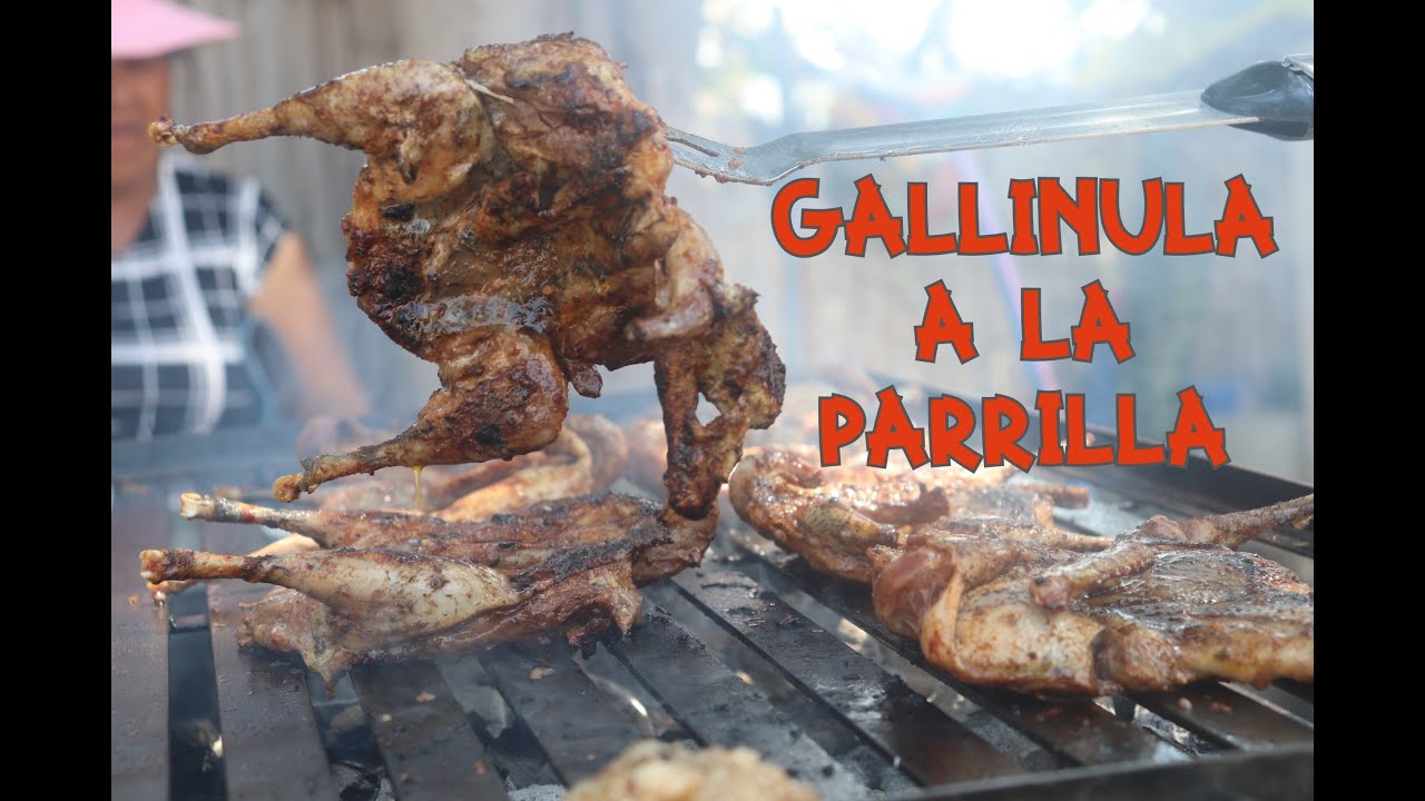 #Gallinulas a la parrilla ,#grilled chicken