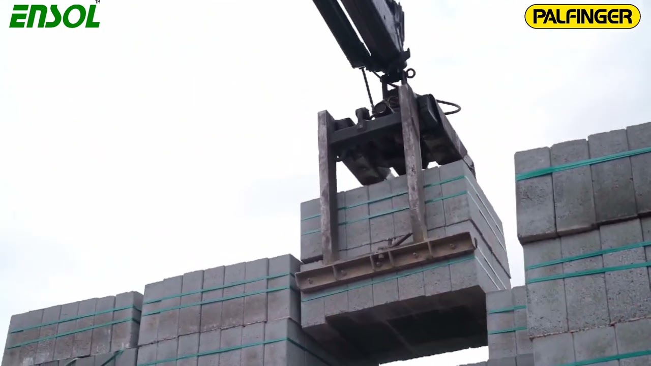 Palfinger India Truck Mounted Crane - Brick Grab