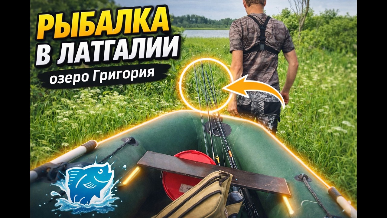 В поиске хищника. Озеро Григория.