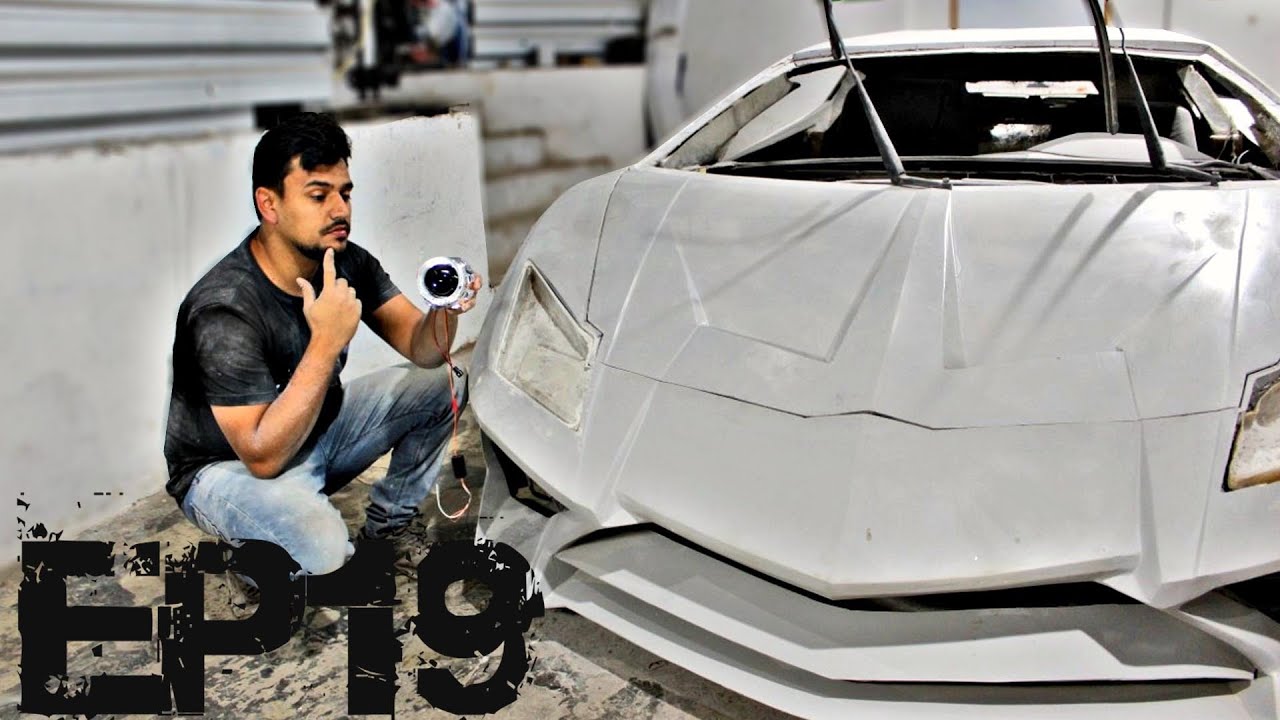 Finalizado! Projeto MOLDE do farol e lanterna ficou muito legal EP19T3